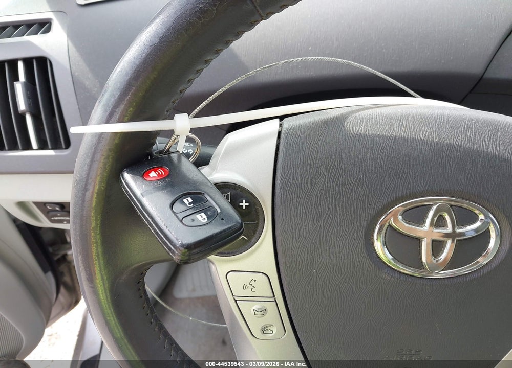 2011 TOYOTA PRIUS FIVE VIN: JTDKN3DU0B0281244