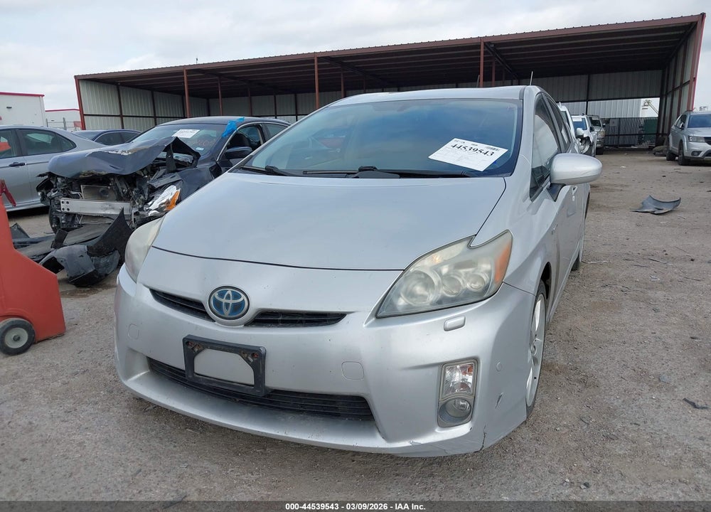 2011 TOYOTA PRIUS FIVE VIN: JTDKN3DU0B0281244