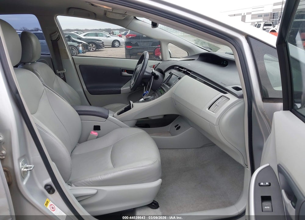 2011 TOYOTA PRIUS FIVE VIN: JTDKN3DU0B0281244