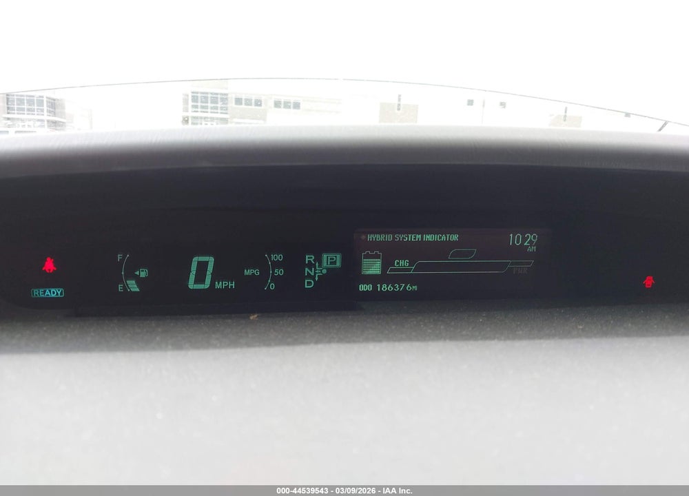 2011 TOYOTA PRIUS FIVE VIN: JTDKN3DU0B0281244