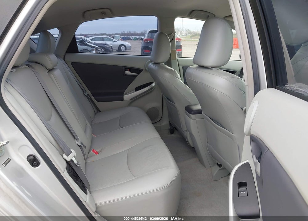 2011 TOYOTA PRIUS FIVE VIN: JTDKN3DU0B0281244