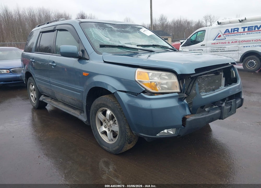 2006 HONDA PILOT EX VIN: 2HKYF18446H539988