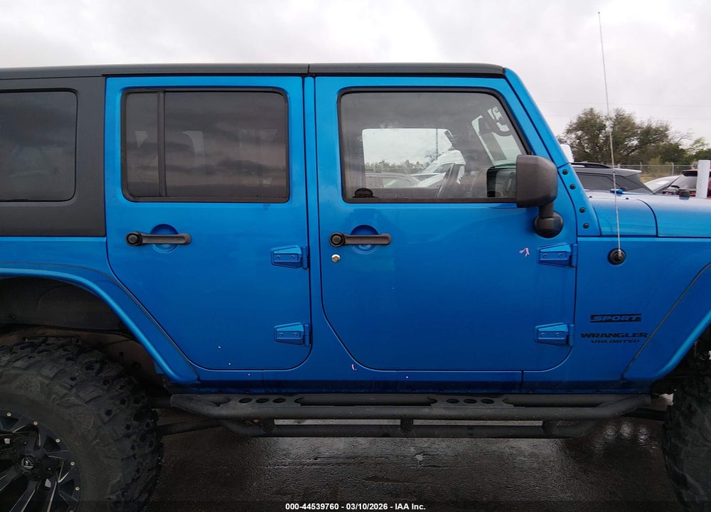 2015 JEEP WRANGLER UNLIMITED SPORT VIN: 1C4BJWDG3FL502718