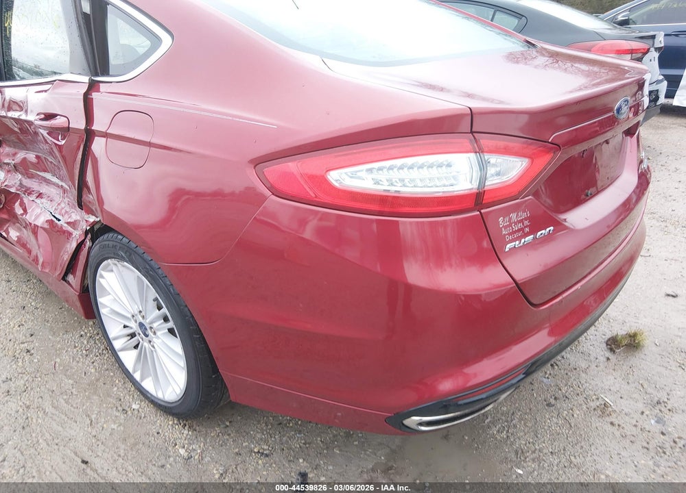 2014 FORD FUSION SE VIN: 3FA6P0H90ER196088