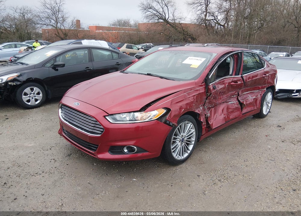 2014 FORD FUSION SE VIN: 3FA6P0H90ER196088