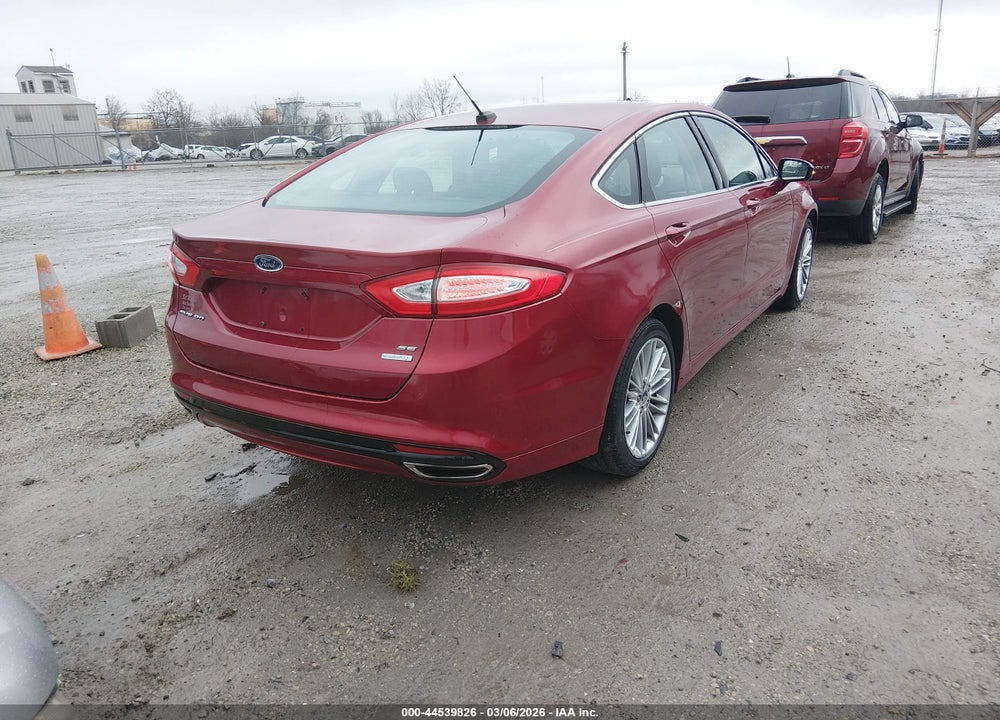 2014 FORD FUSION SE VIN: 3FA6P0H90ER196088
