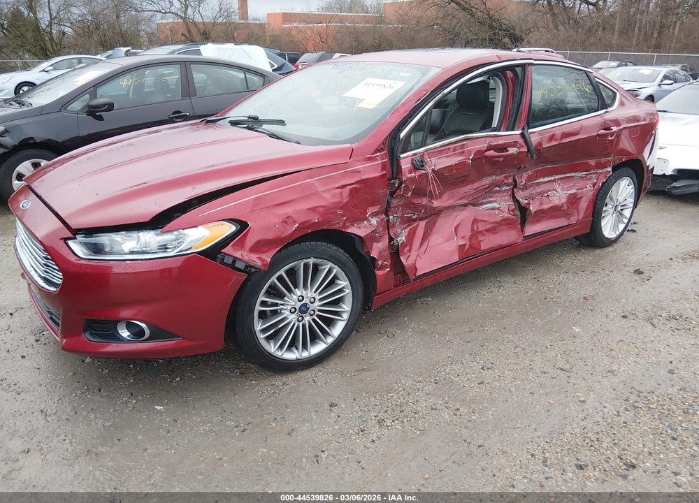 2014 FORD FUSION SE VIN: 3FA6P0H90ER196088