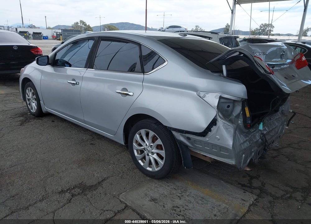 2018 NISSAN SENTRA SV VIN: 3N1AB7AP3JY256436