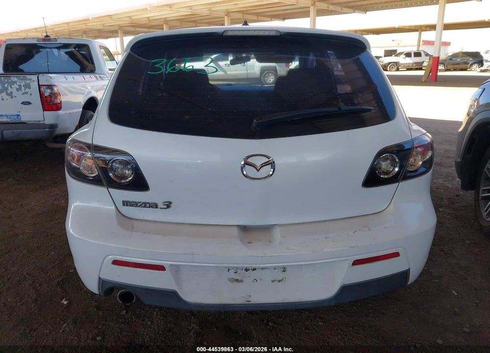 2008 MAZDA 3 S SPORT VIN: JM1BK343981866164