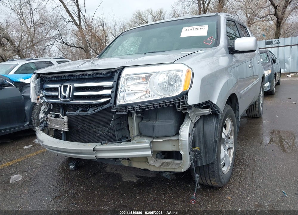 2014 HONDA PILOT EX-L VIN: 5FNYF4H59EB033905