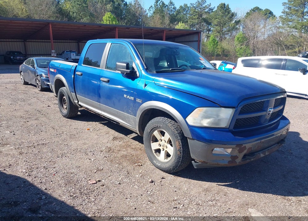 2010 DODGE RAM 1500 SLT/SPORT/TRX VIN: 1D7RV1CT4AS167770