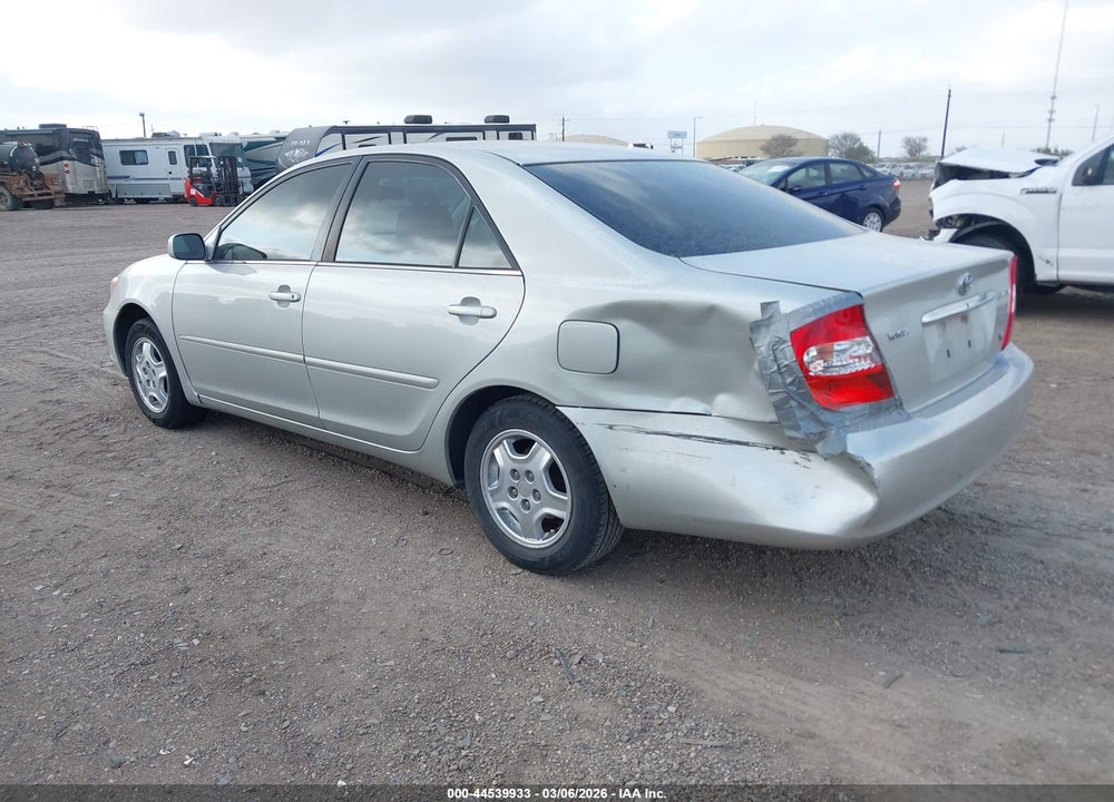 2002 TOYOTA CAMRY LE V6 VIN: 4T1BF32K92U535293