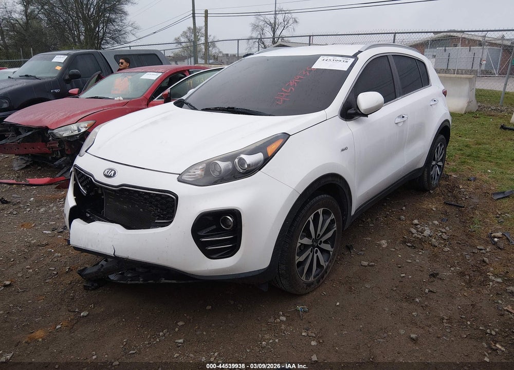 2017 KIA SPORTAGE EX VIN: KNDPNCAC7H7182499
