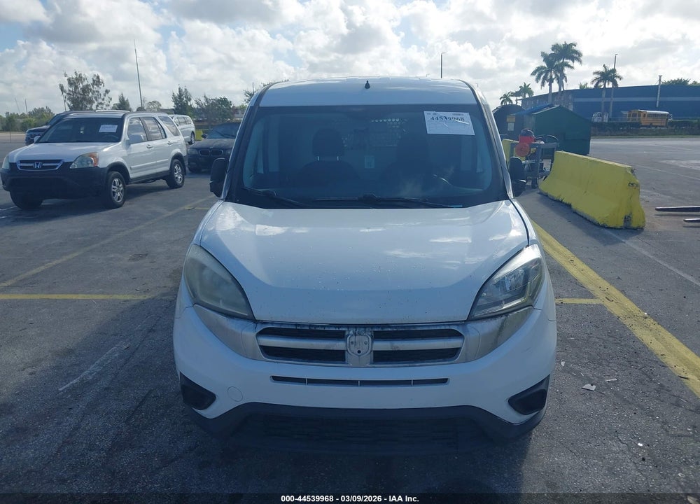 2017 RAM PROMASTER CITY SLT VIN: ZFBERFBB8H6D87991