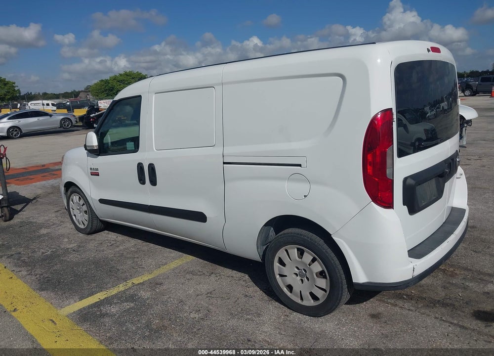 2017 RAM PROMASTER CITY SLT VIN: ZFBERFBB8H6D87991
