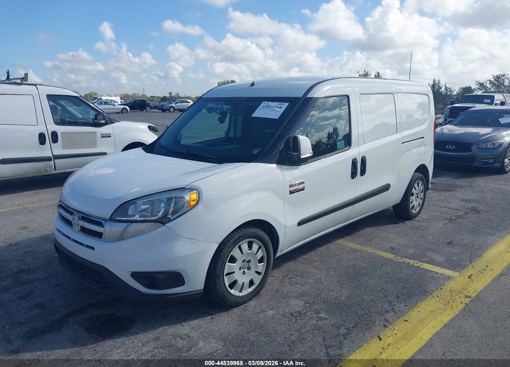 2017 RAM PROMASTER CITY SLT VIN: ZFBERFBB8H6D87991