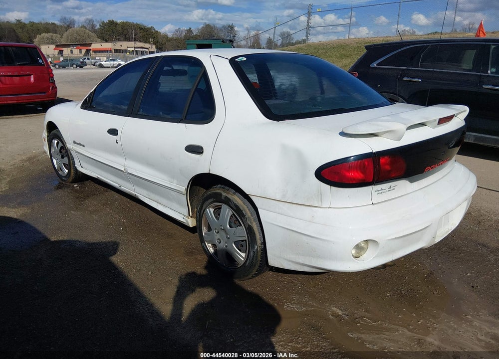 2001 PONTIAC SUNFIRE SE VIN: 1G2JB524017112452