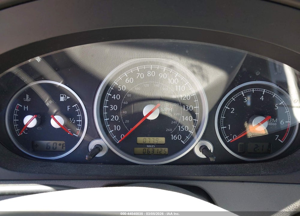 2006 CHRYSLER CROSSFIRE LIMITED VIN: 1C3AN65L26X061737