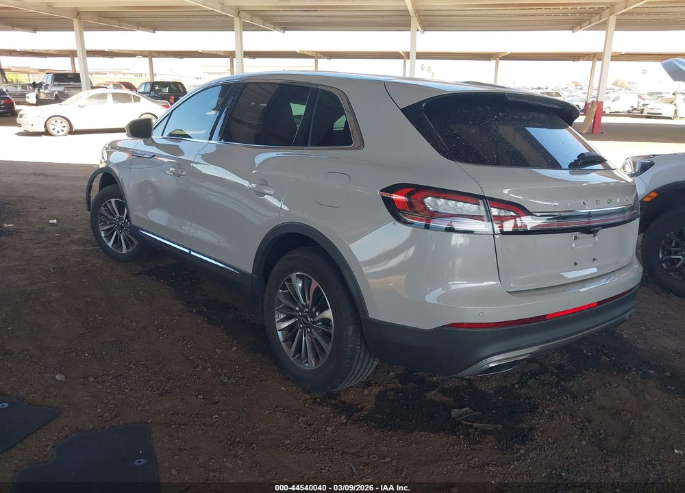 2022 LINCOLN NAUTILUS STANDARD VIN: 2LMPJ6J9XNBL07600