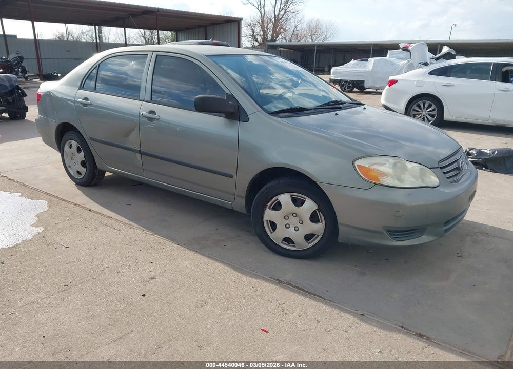 2003 TOYOTA COROLLA CE VIN: 1NXBR32E53Z096743