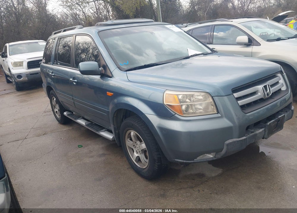 2006 HONDA PILOT EX-L VIN: 5FNYF28646B035267