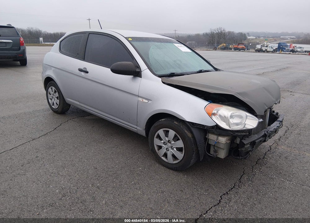 2009 HYUNDAI ACCENT GS VIN: KMHCM36C19U126499