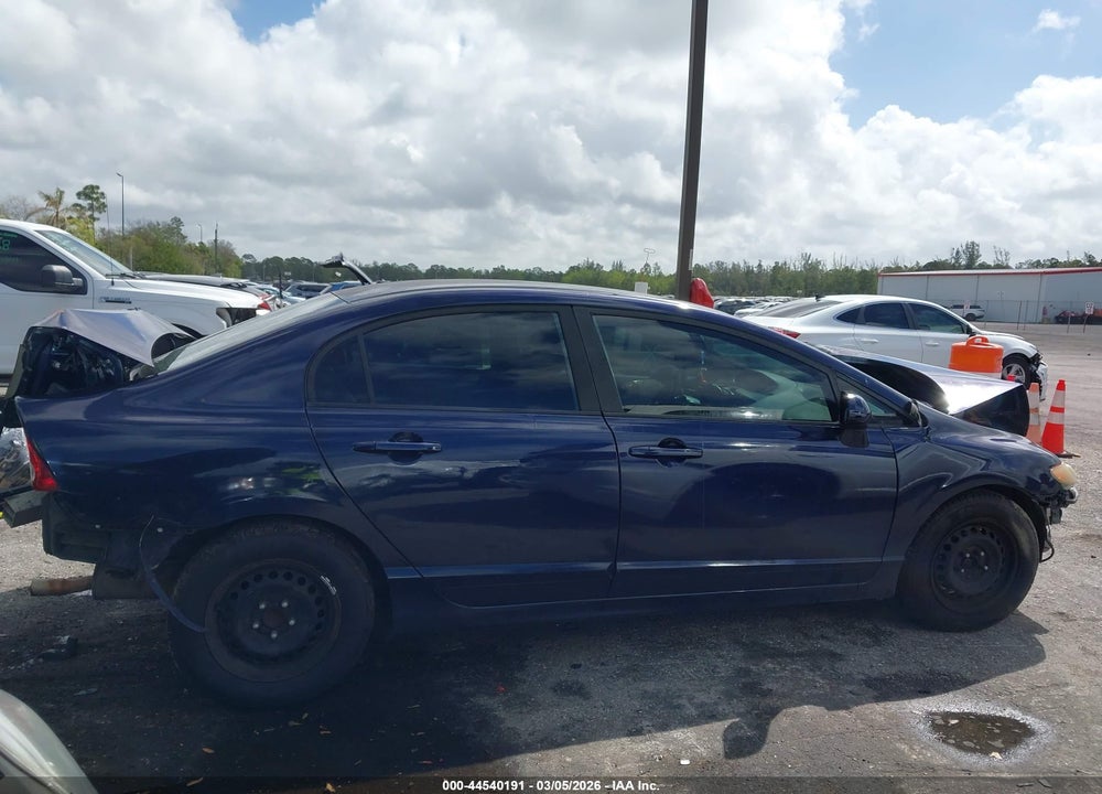 2009 HONDA CIVIC LX VIN: 2HGFA16599H548072