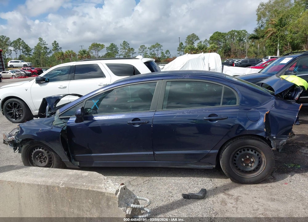 2009 HONDA CIVIC LX VIN: 2HGFA16599H548072