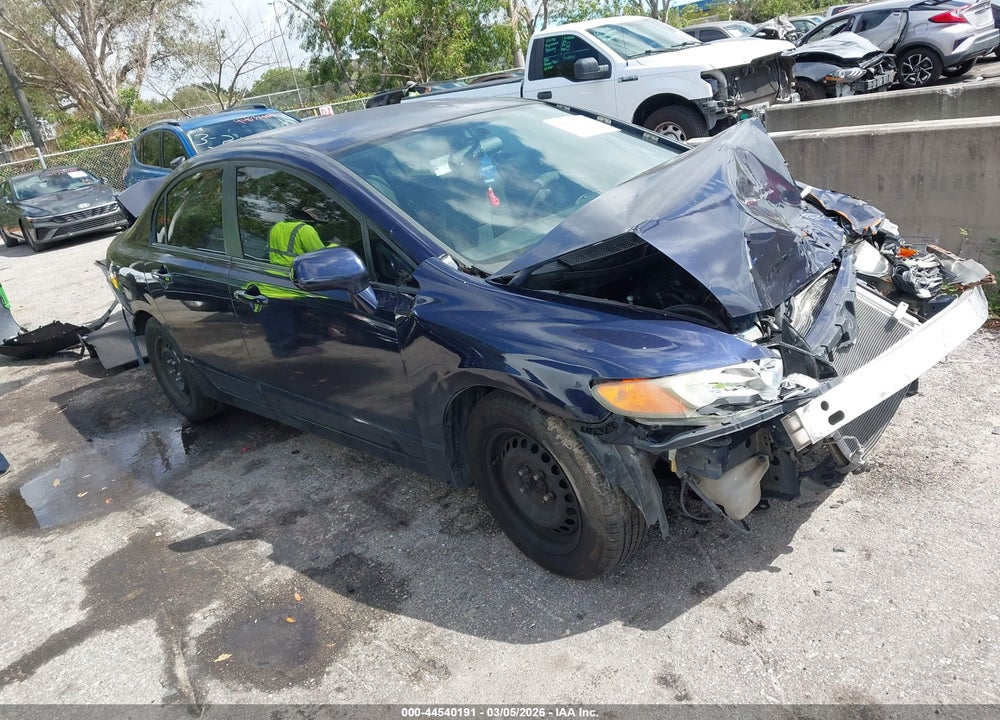2009 HONDA CIVIC LX VIN: 2HGFA16599H548072