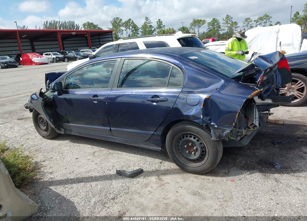 2009 HONDA CIVIC LX VIN: 2HGFA16599H548072