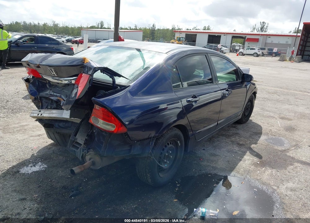 2009 HONDA CIVIC LX VIN: 2HGFA16599H548072