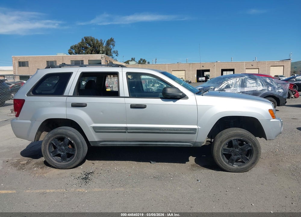 2005 JEEP GRAND CHEROKEE LAREDO VIN: 1J4GR48K25C693980