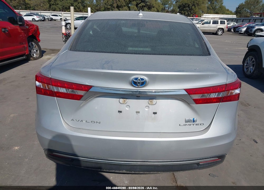 2014 TOYOTA AVALON HYBRID LIMITED VIN: 4T1BD1EB8EU022725