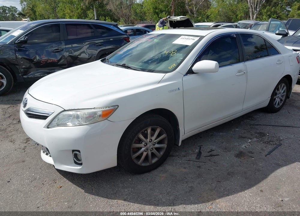 2010 TOYOTA CAMRY HYBRID VIN: 4T1BB3EKXAU115192