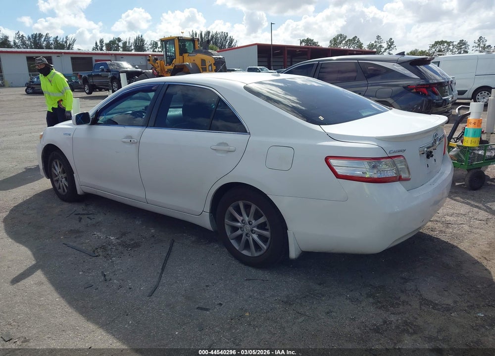 2010 TOYOTA CAMRY HYBRID VIN: 4T1BB3EKXAU115192