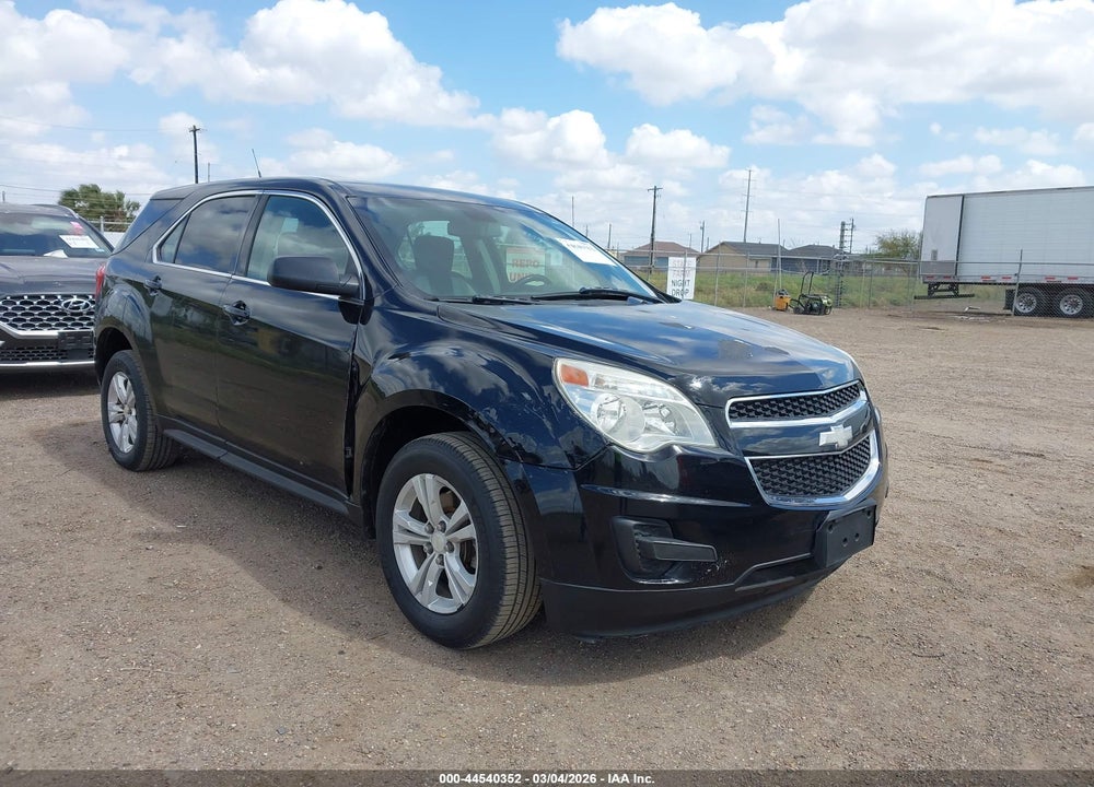 2011 CHEVROLET EQUINOX LS VIN: 2CNALBECXB6226109