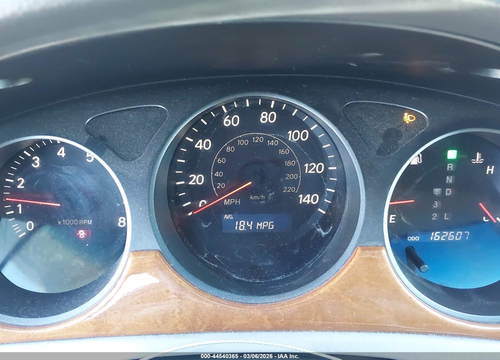 2005 LEXUS ES 330 VIN: JTHBA30G455118405