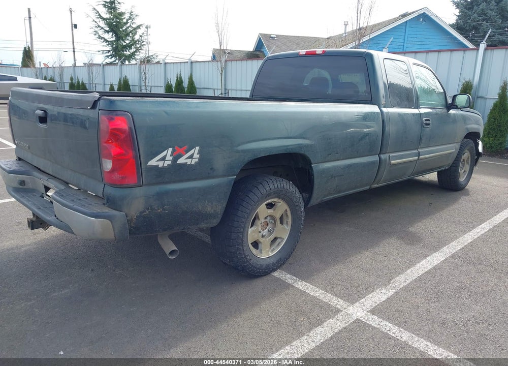 2006 CHEVROLET SILVERADO 1500 LT1 VIN: 1GCEK19V76E162904
