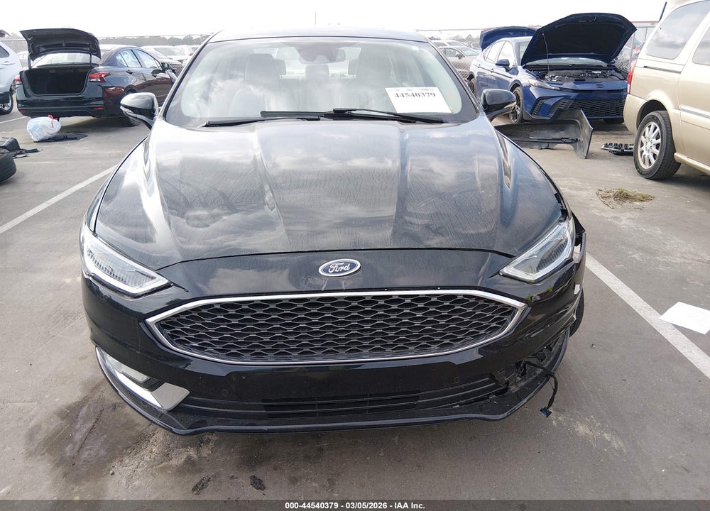 2018 FORD FUSION HYBRID PLATINUM VIN: 3FA6P0RUXJR164827
