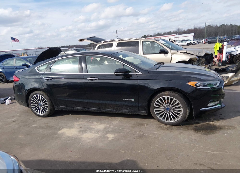 2018 FORD FUSION HYBRID PLATINUM VIN: 3FA6P0RUXJR164827