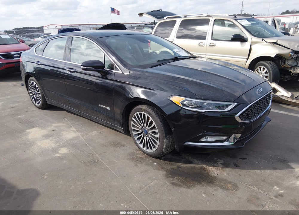 2018 FORD FUSION HYBRID PLATINUM VIN: 3FA6P0RUXJR164827