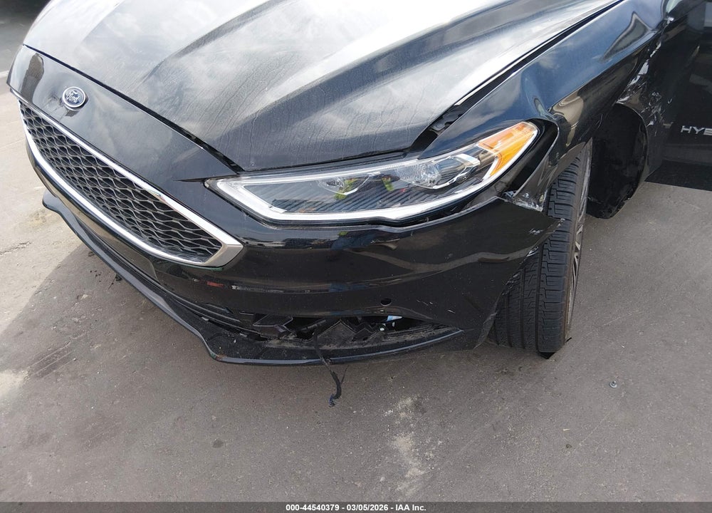 2018 FORD FUSION HYBRID PLATINUM VIN: 3FA6P0RUXJR164827