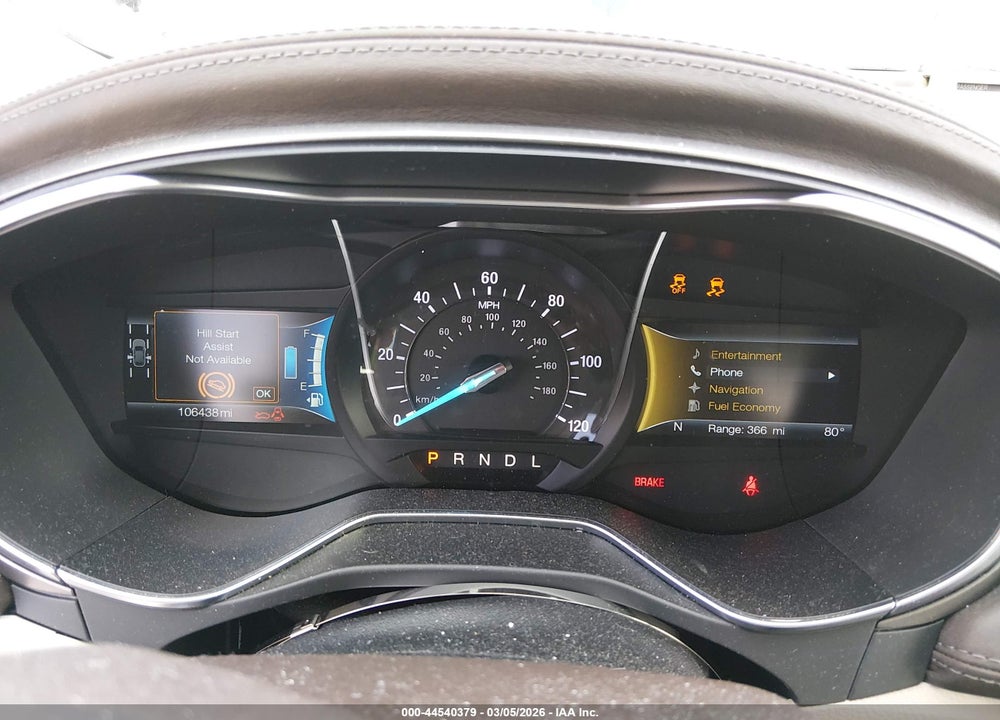 2018 FORD FUSION HYBRID PLATINUM VIN: 3FA6P0RUXJR164827