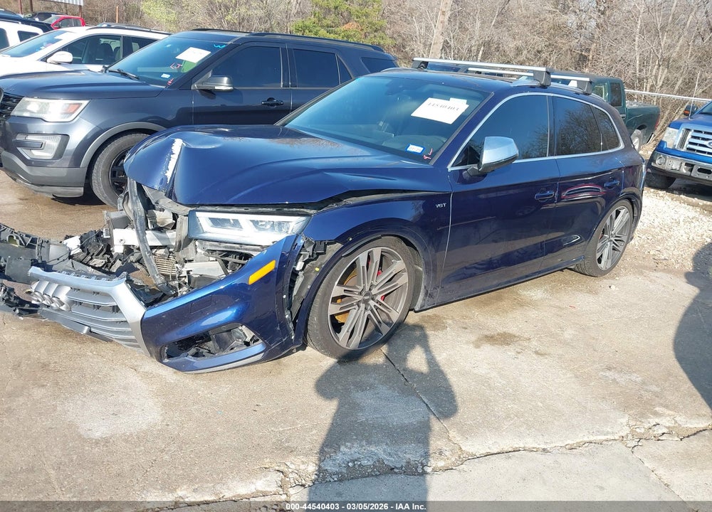 2018 AUDI SQ5 3.0T PREMIUM PLUS VIN: WA1C4AFY5J2100146