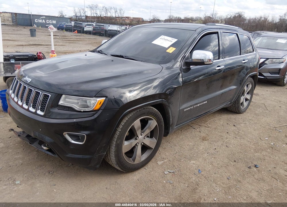 2015 JEEP GRAND CHEROKEE OVERLAND VIN: 1C4RJFCM6FC747258