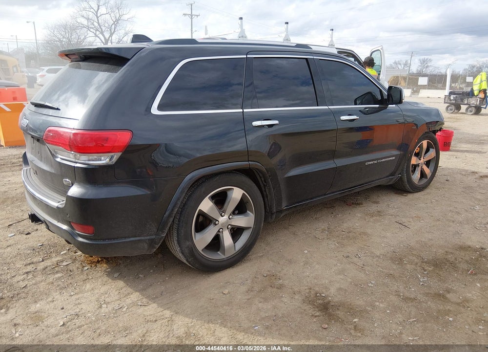 2015 JEEP GRAND CHEROKEE OVERLAND VIN: 1C4RJFCM6FC747258