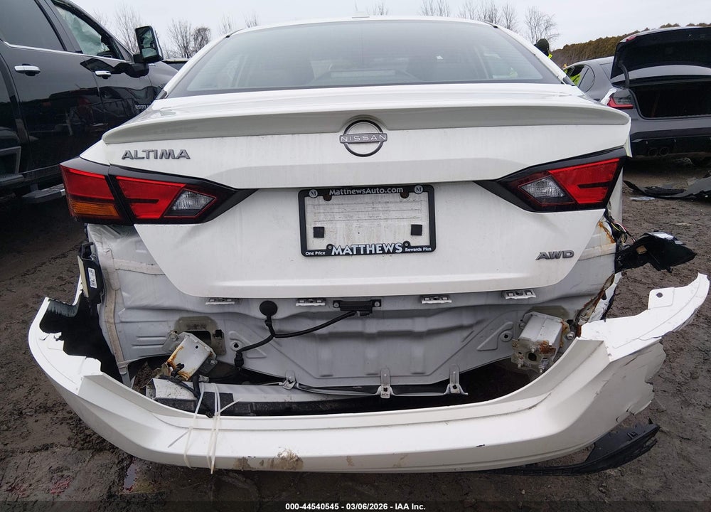 2025 NISSAN ALTIMA SV AWD VIN: 1N4BL4DW2SN315917