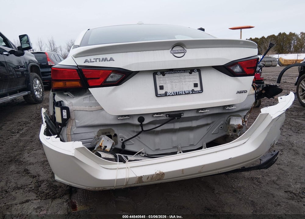2025 NISSAN ALTIMA SV AWD VIN: 1N4BL4DW2SN315917