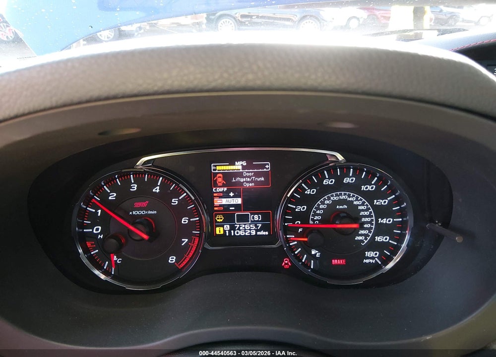 2020 SUBARU WRX STI VIN: JF1VA2E64L9827758