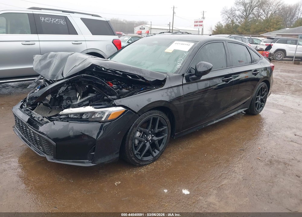 2025 HONDA CIVIC SPORT VIN: 2HGFE2F53SH567166